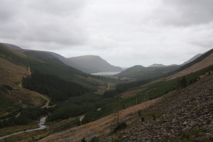 View back during the ascent to Scarf Gap Pass
