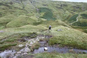 Ascending Lining Crag