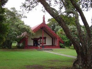 Meeting House in Waitangi | Meeting house of Waitangi